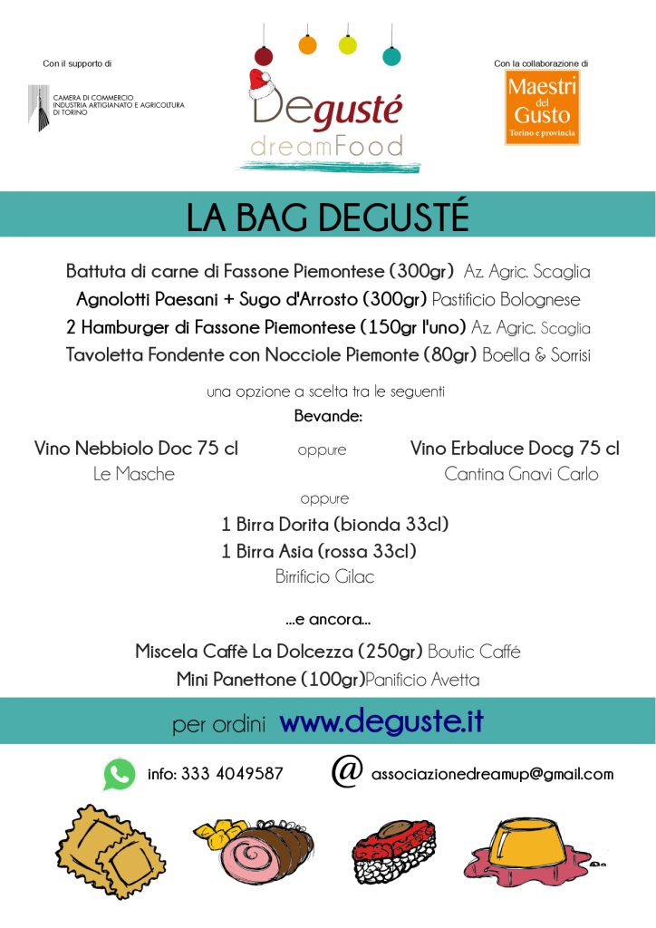 Il menu di Degusté 2021